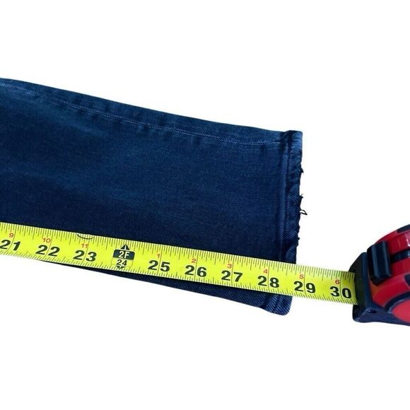 Agolde Jeans 24 Distressed High Waist Organic Cotton High Rise Button Closure - Picture 9 of 10